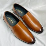 Office Wear Mens Formal Without Laces Brown - Image 3