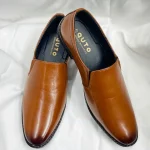 Office Wear Mens Formal Without Laces Brown - Image 2