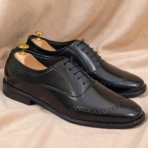 Formal Retro Lace Up Oxfords Shoes Men Black
