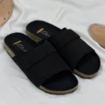 Quto-Arizona Series Slide Sandals Black