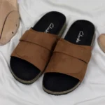 Quto-Arizona Series Slide Sandals Mustard - Image 3