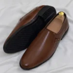 Full Dice Office Shoes For Men Mustard - Image 3