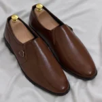 Full Dice Office Shoes For Men Mustard - Image 4