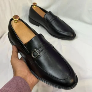 Zero Buckle Stylish Tassel Black