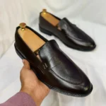 H Buckle Comfort Tassel Chocolate