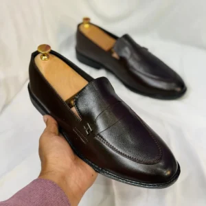 H Buckle Comfort Tassel Chocolate