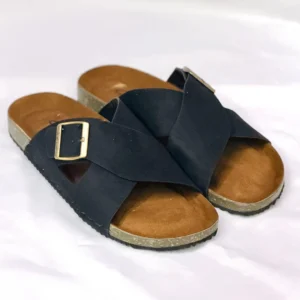 Cross Classic Suede Sandle For Men Black