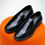 Old Money Style Premium Chunky Shoes Black - Image 2