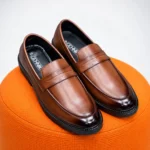 Old Money Style Premium Chunky Shoes Mustard - Image 2