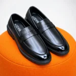 Old Money Style Premium Chunky Shoes Black - Image 4