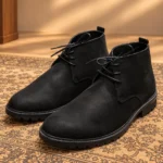Chukka Chelsea Boot Black. - Image 3