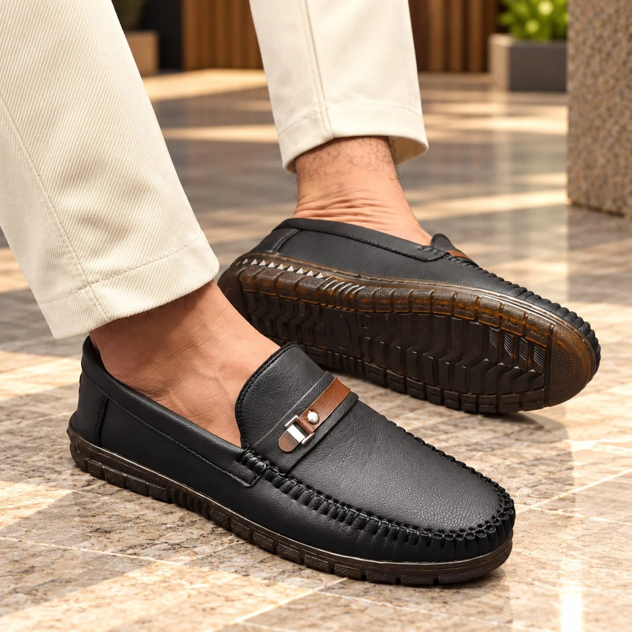 WhatsApp Image 2026-10-27 at 4.12.50 AM Crape Loafer Black - Image 1